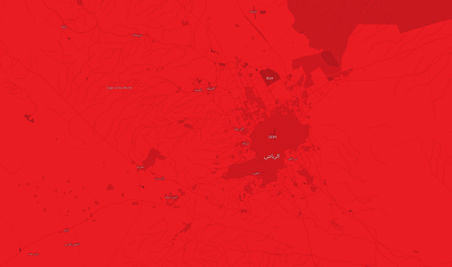 Howdaj Location Map